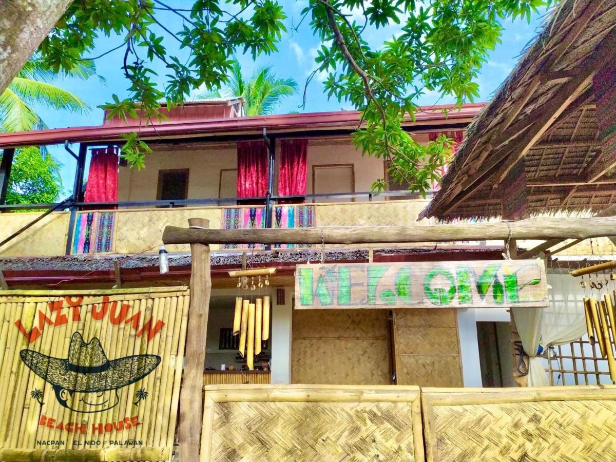 Lazy Juan Beach House Nacpan El Nido Εξωτερικό φωτογραφία