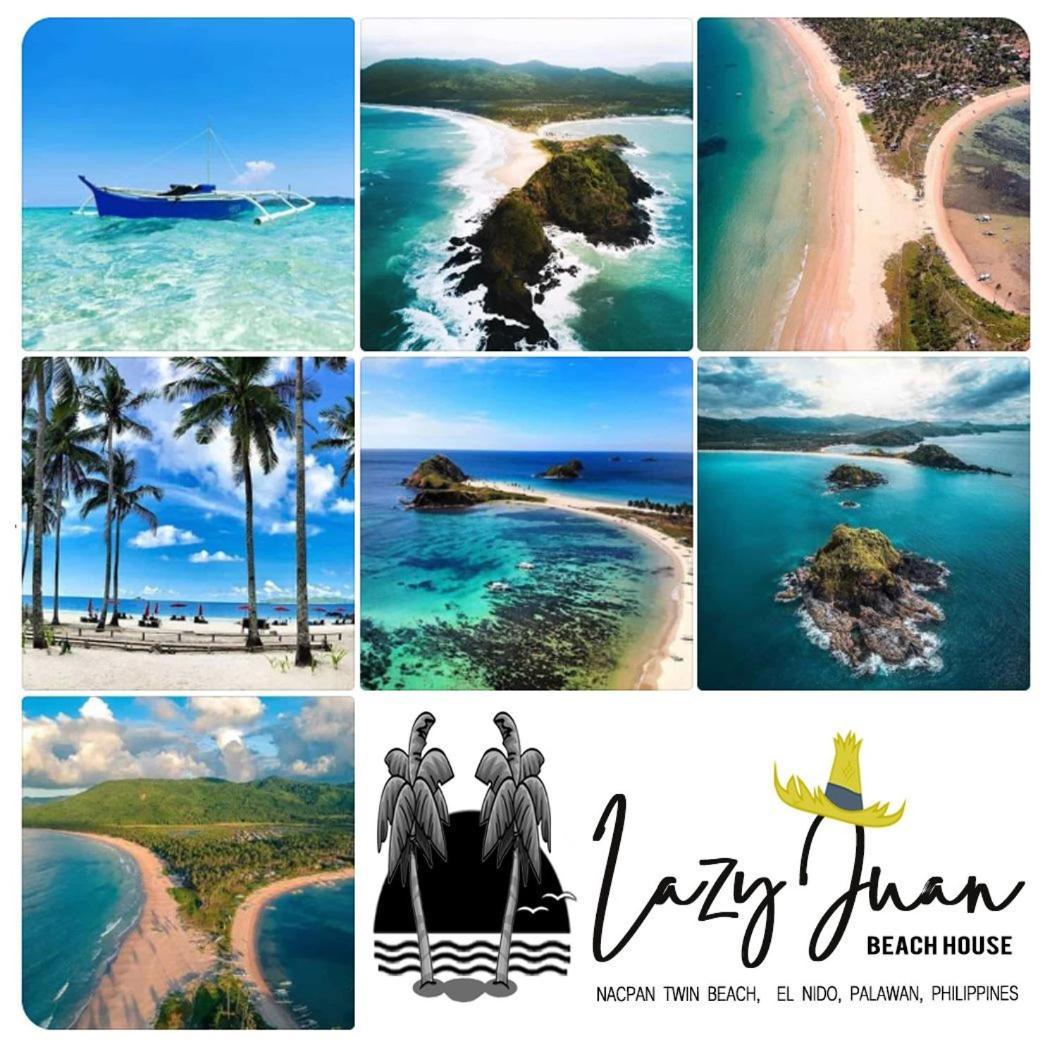 Lazy Juan Beach House Nacpan El Nido Εξωτερικό φωτογραφία